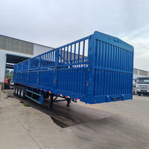 Remorque à clôture montée sur <span class=keywords><strong>camion</strong></span> pour le transport d'animaux |   Remorque de clôture montée sur <span class=keywords><strong>camion</strong></span> pour le transport d'animaux - Product Image 1