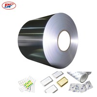 Sachet d'emballage en papier d'aluminium de qualité alimentaire 1235 O, feuille d'aluminium laminée pour snacks, confiseries et chips