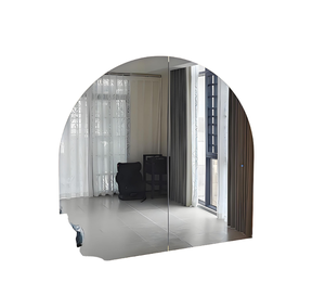 Espejo de Pared Moderno, Alto, sin Marco, con Forma de Cúpula Arqueada, Decorativo, Vertical, para Sala de Estar o Dormitorio, Venta al por Mayor - Product Image 1
