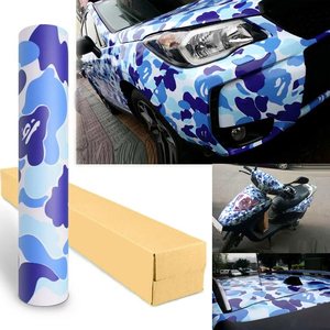NEWAY 30X150CM diseño Digital <span class=keywords><strong>camuflaje</strong></span> coche Anime <span class=keywords><strong>vinilo</strong></span> decorativo pegatina Camo SUV motocicleta <span class=keywords><strong>vinilo</strong></span> envoltura película - Product Image 2