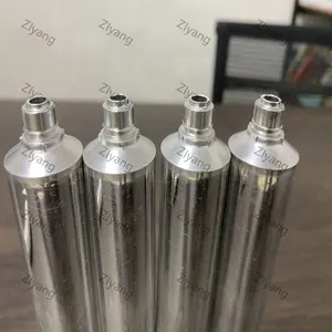 Metal Tube Glue Empty Tube Manufacturer Empty Adhesive Glue Latex Glossy Container Aluminum Collapsible Tube