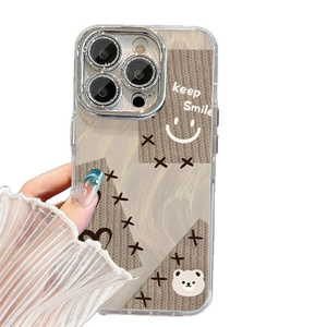 เคสโ<span class=keywords><strong>ท</strong></span>รศัพ<span class=keywords><strong>ท</strong></span>์มือถือลายถักพื้นผิวแบบ IMD เคสกล้องกันกระแทกฝาปิด<span class=keywords><strong>รู</strong></span>เล็กๆสำหรับ A3i <span class=keywords><strong>OPPO</strong></span> A3 A3x A40 A58 A60 - Product Image 4