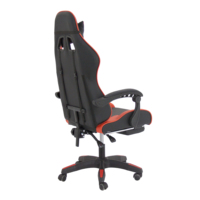 Chaise de bureau et de gaming en cuir PU, pivotante à 360°, avec accoudoirs réglables, pour ordinateur et gamer - Vente en gros