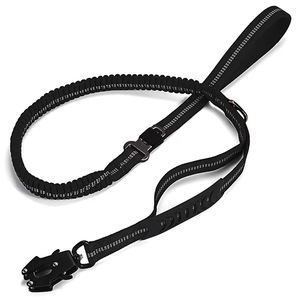 Heavy Duty Bungee Tactical <span class=keywords><strong>Dog</strong></span> <span class=keywords><strong>Leash</strong></span> Reflective No Pull <span class=keywords><strong>Dog</strong></span> <span class=keywords><strong>Leash</strong></span> Cinturón de seguridad de coche para perros medianos y grandes - Product Image 2