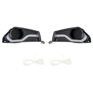 YongJin atv body kit telaio fendinebbia con <span class=keywords><strong>luce</strong></span> lampeggiante gialla <span class=keywords><strong>e</strong></span> DRL per Can-Am Spyder utv - Product Image 3