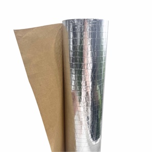 Isolation thermique pour façades de bâtiments en feuille d'aluminium avec toile de protection, isolation pour conduits de climatisation et de chauffage en métal - Product Image 5