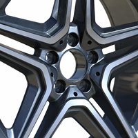 Jantes en alliage d'aluminium pour voitures de tourisme, design étoile, 17, 18, 19, 20, 21, 22 pouces, 5x112, vente chaude pour Mercedes Benz, jantes personnalisées