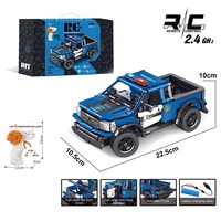 Voiture RC à construire soi-même 1:16, jouet télécommandé 2.4G, rechargeable, pour enfants et adultes, vente en gros, jouet éducatif
