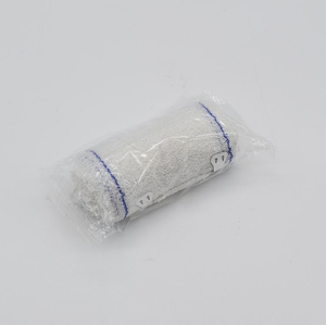 ผ้าพันแผลผ้ากอซม้วนพร้อมเทป-4นิ้วโดย4หลาผ้ากอซระบายอากาศม้วนผ้าพันแผลยืดหยุ่นทางการแพทย์ - Product Image 1