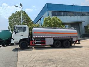 Export Type New 6x4 Rear Double Axle Diesel Gasoline Oil Tank <b>Transport</b> Vehicle with DongFeng Chassis Over 150HP High Torque - Product Image 2
