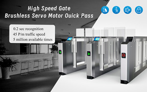 Eissolution EI-PYZ007D bảo mật cao thép không gỉ kiểm soát truy cập hệ thống chip duy nhất nhanh chóng vận chuyển hiệu suất cao turnstile - Product Image 4