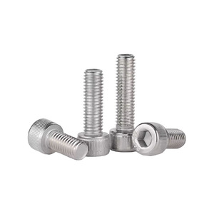 304 Stainless Steel Cylindrical Head Hex Socket Screw 1/4 Unc Grade 10.9 Construction Industry Use - Product Image 2
