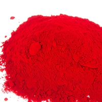 Pigment rouge 122 Quinacridone Magenta, colorant organique en poudre rouge pour encre plastique