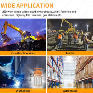 Xách tay 80W 100w120w 150W CE được phê duyệt IP65 làm việc đèn sản xuất <span class=keywords><strong>LED</strong></span> jobsite xây dựng làm việc ánh sáng - Product Image 6