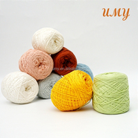 Fil de coton en pelote 100% pour tricot et crochet, pour amigurumi et travaux d'aiguille, vente en gros
