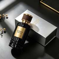 Flacon de parfum vide en verre 100 ml, écologique, de luxe, pour parfum, désodorisant, cosmétique, emballage d'arômes