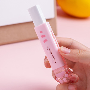 Cartone animato a forma di gatto gomma Push Pull Design gomme da cancellare cancelleria - Product Image 3