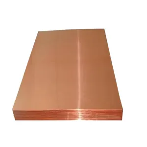 黄铜薄板辊0.5毫米铜价格4英尺X 8英尺铜板Hst黄铜，高纯度99.99% 阴极铜铜板