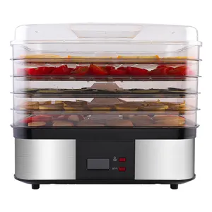 5 Layer Tray Dried Fruit Machine Food Dehydrator Electric Dehydrated Food Fast Food Beef Jerky Machine Vegetable Meat Dryer