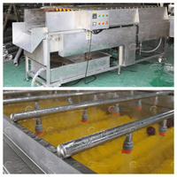 Hexu Automatische Hogedruk Spuitborstel Wasmachine voor Watermeloen Ananas Cantaloupe Meloen