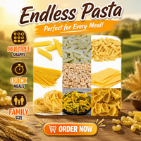Ligne de traitement de pâtes italiennes de haute qualité Macaroni en acier inoxydable faisant la machine avec composants de noyau de moteur