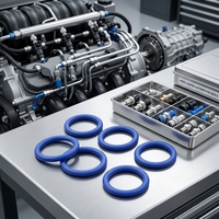 EASILIFE Fabrik OEM Kundenspezifische Farbe Rutschfester Verschleißfester HNBR EPDM NBR FKM Gummi PTFE Beschichteter O-Ring für Hydraulik und Pneumatik