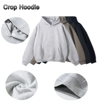 Nouveau sweat à capuche unisexe épais et surdimensionné en molleton d'hiver avec logo personnalisé, en coton doux et lourd pour homme
