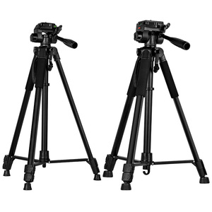 Trípode de fotografía profesional, soporte de aleación de aluminio, 150cm, cámara de vídeo, trípodes para teléfono móvil con bolsa de transporte para anillo de luz - Product Image 2