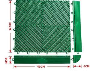 Moderno Enclavamiento Polipropileno Taller Garaje Piso Azulejos Antideslizante Alfombra Antideslizante para Hombre Cueva Fabricación <span class=keywords><strong>Precio</strong></span> Competitivo - Product Image 4