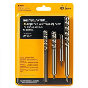 Hss Co Twist <b>Drill</b> <b>Bit</b> Ta1072 Bright Self Centering <b>Long</b> Series Universal For All Materials - Product Image 2