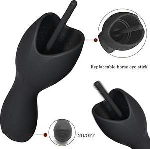 อุปกรณ์ฝึกขยายขนาดอวัยวะเพศชายแบบ OEM, เครื่องขยายท่อปัสสาวะแบบสั่นพร้อมหัวเปลี่ยนได้, เครื่องนวดต่อมลูกหมาก - Product Image 4