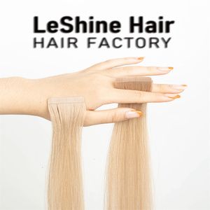 Extensiones de Cabello Humano con Cinta Adhesiva LeShine, Doble Trama, 100% Cabello Humano Remy, Color Natural - Product Image 4