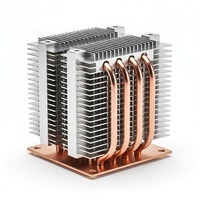 Ordinateur de contrôle industriel personnalisé OEM, dissipateur thermique CNC à ailettes, radiateur de refroidissement par eau, refroidisseur liquide, refroidisseur d'eau IPC