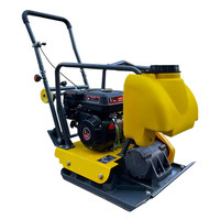 Nouvelle plaque vibrante de 60 kg à essence, moteur Loncin 163cc