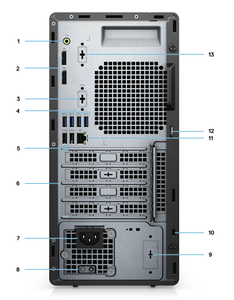 Ordinateur de bureau haute performance à prix bas OPTIPLEX 5090MT TOWER I7 8G 1T DVDRW Workstation PC pour les performances informatiques professionnelles - Product Image 1