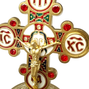 Cinq images orthodoxes de Jésus Reliques religieuses traditionnelles de la croix du bas utilisées pour la prière - Product Image 2