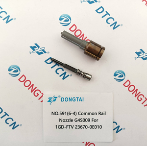 NO.591(6-4) TOPDIESEL Buse à rampe commune G4S009 pour injecteur 1GD- FTV 23670-0E010 - Product Image 4