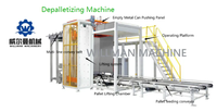 Ensemble complet de canettes en aluminium automatiques, ligne de Production de jus de fruits, boisson, Soda, Production d'eau