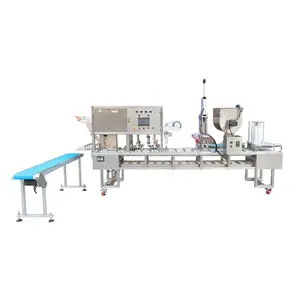 Automatic Ice Cube Multi Head Weigher Dosing Packing Cup Filling Sealing Machine