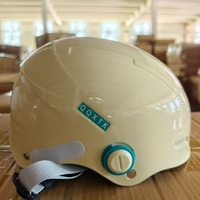 Casques demi-coques et intégraux personnalisables avec logo et couleurs, visière solaire et boucle à dégagement rapide