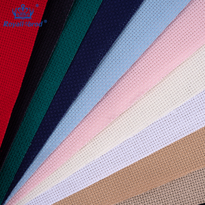 Classique Réserve Point De Croix Tissu 14 Compte Coton <span class=keywords><strong>Aida</strong></span> Tissu Carré <span class=keywords><strong>Portable</strong></span> Simple Coloré Durable Écologique Multiple - Product Image 2