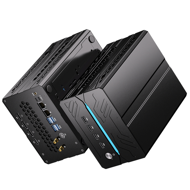Oculink Mini Pc Mini Pc Gamer Six-screen Output for Gaming Computing Ryzen 9 9950X3D RTX 5060 Ti 16G
