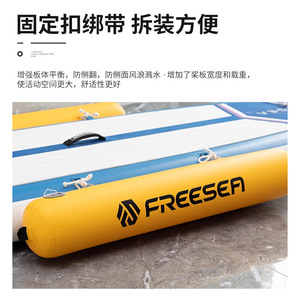 Flotador Inflable para SUP FREESEA de 130 cm, Protección Lateral Portátil de PVC para Tabla de Paddleboard y Embarcaciones - Product Image 4