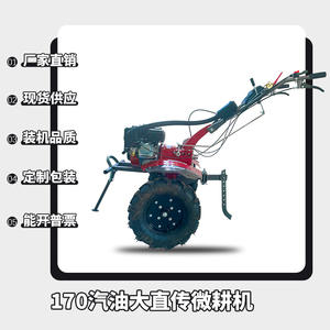 Mini-motoculteur agricole amélioré 170 à entraînement direct essence pour le labour rotatif, le désherbage, le buttage et le défrichement des champs - Product Image 5