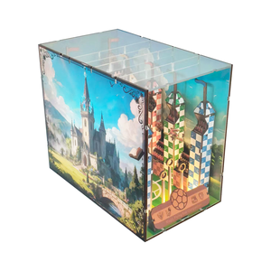 Kit de Manualidades para Rincón de Lectura de Quidditch - Nuevo Set de Biblioteca en Miniatura de Madera para Decoración Creativa con Temática de <span class=keywords><strong>Harry</strong></span> <span class=keywords><strong>Potter</strong></span> - Product Image 3
