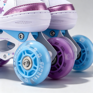 <span class=keywords><strong>Patines</strong></span> de <span class=keywords><strong>Ruedas</strong></span> Dobles para Niños, <span class=keywords><strong>Patines</strong></span> de Cuatro <span class=keywords><strong>Ruedas</strong></span> Ajustables, <span class=keywords><strong>Patines</strong></span> de Carcasa Dura para Principiantes - Product Image 5