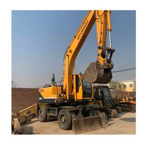 Used Hyundai Wheel Excavator 21Tons 210W-9 Engine 129kw Power 0.92M Bucket Capacity PLC Gear Bearing Pump High Quality Low - Product Image 2