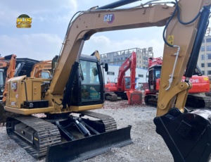 Excavadora Usada Cat 307E2 de 7 Toneladas, Mini Excavadora de Orugas, Original de Japón, 307, Mini Excavadora Pequeña para Jardín y Construcción - Product Image 3