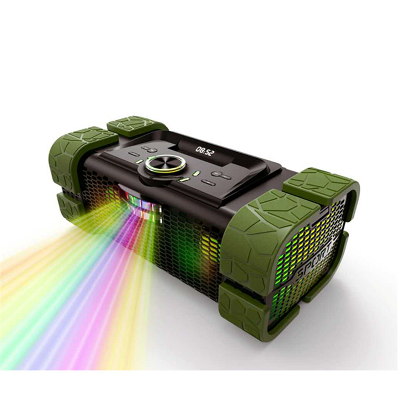 LG-603 Крытый динамик, Портативная колонка громкоговорителя с поддержкой tf-карт, FM радио, Aux вход