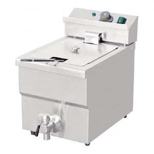 Kingbetter <b>Commercial</b> Stainless Steel Electric 12L CE Certified Single Tank Single Basket Deep <b>Fryer</b> - Product Image 1